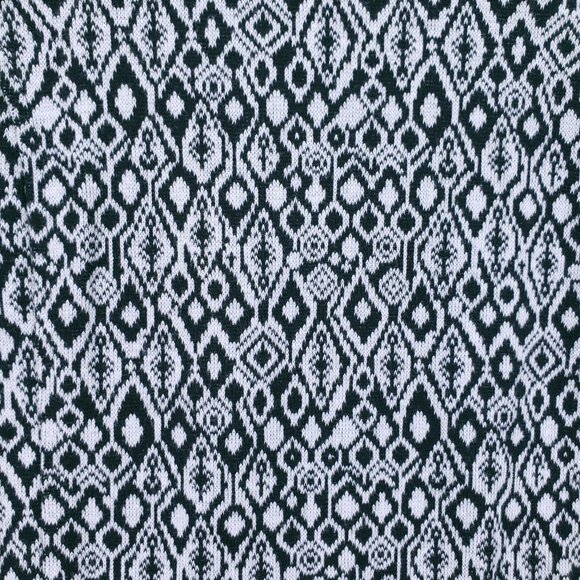 BP Black n White Geometric Pattern Thick Boho Fit and Flare Dress Size M - Picture 4 of 15